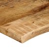 vidaXL Dessus de table 100x60x2,5cm bord vif bois massif manguier brut