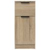 vidaXL Buffets 2 pcs Ch&ecirc;ne Sonoma 30x30x70 cm Bois d'ing&eacute;nierie