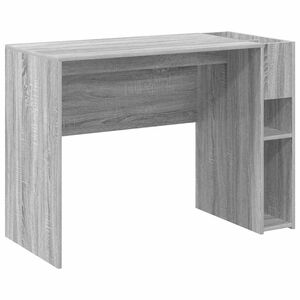 vidaXL Bureau Gris Sonoma Bois d'ing&eacute;nierie 109 x 50 x 78 cm