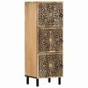 vidaXL Armoire lat&eacute;rale 40x33x110 cm bois massif de manguier