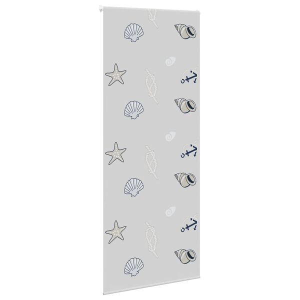 vidaXL Store enrouleur de douche 110x240 cm largeur du tissu 106 cm