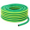 vidaXL Tuyau de jardin 5 couches Vert et jaune 12 mm PVC