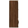 vidaXL Buffet haut ch&ecirc;ne marron 36x35,5x103,5 cm bois d'ing&eacute;nierie