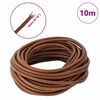 vidaXL Corde en Cuir Marron Clair &Oslash;4 mm x 10 m Cuir