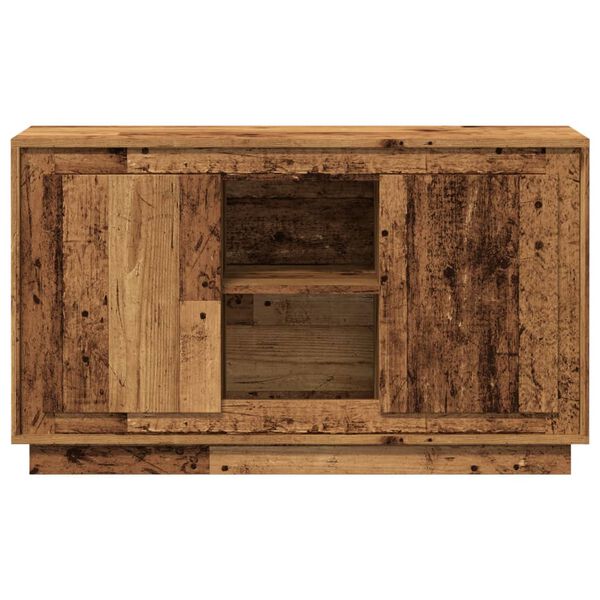 vidaXL Buffet vieux bois 102x35x60 cm bois d'ing&eacute;nierie