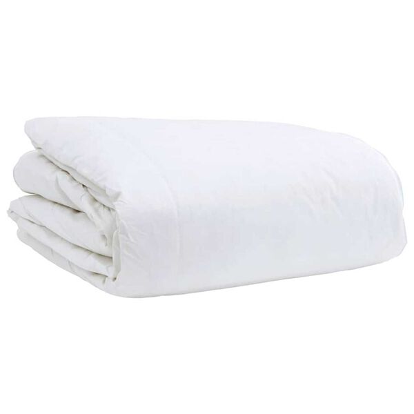 vidaXL Couette Blanc 200 x 220 cm Plume