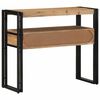 vidaXL Table console Marron 90 x 33 x 75 cm Bois d'Acacia Massif