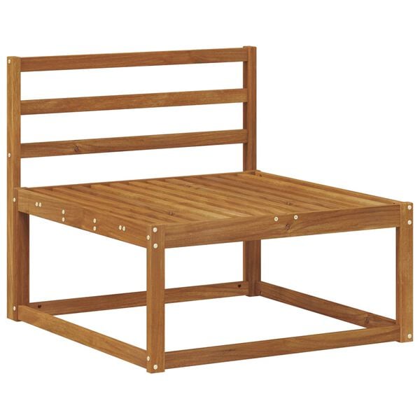 vidaXL Ensemble de canap&eacute;s d'ext&eacute;rieur 4 pcs Naturel et Anthracite