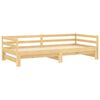 vidaXL Lit coulissant sans matelas 2x(90x200) cm Bois de pin massif