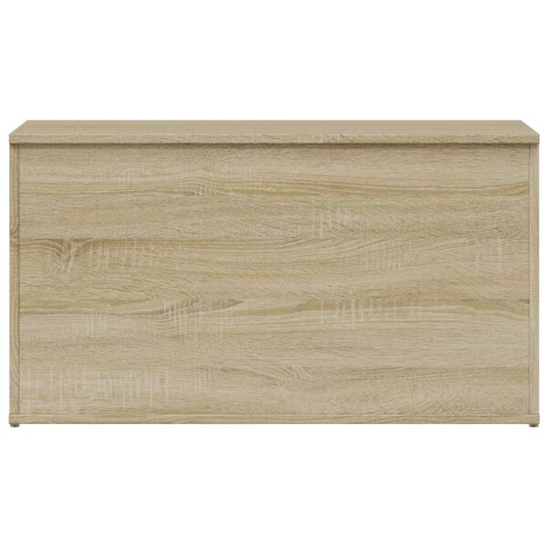 vidaXL Coffre de rangement Chêne sonoma 84x42x46 cm Bois d'ingénierie