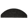 vidaXL Tapis d'escalier autocollants 15 pcs 65x22,5x3,5 cm Anthracite