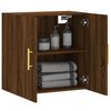 vidaXL Armoire murale chêne marron 60x31x60 cm bois d'ingénierie