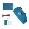 vidaXL Bâche de camping bleu 420x440 cm imperméable