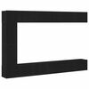 vidaXL Ensemble meuble TV 9 pc Ch&ecirc;ne noir Bois d'ing&eacute;nierie