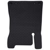 vidaXL Tapis de voiture 4 pcs Noir TPE