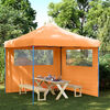 vidaXL Tente de f&ecirc;te Orange 292 x 292 x 315 cm Tissu Oxford