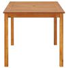 vidaXL Table de jardin 140x80x74 cm Bois d'acacia massif