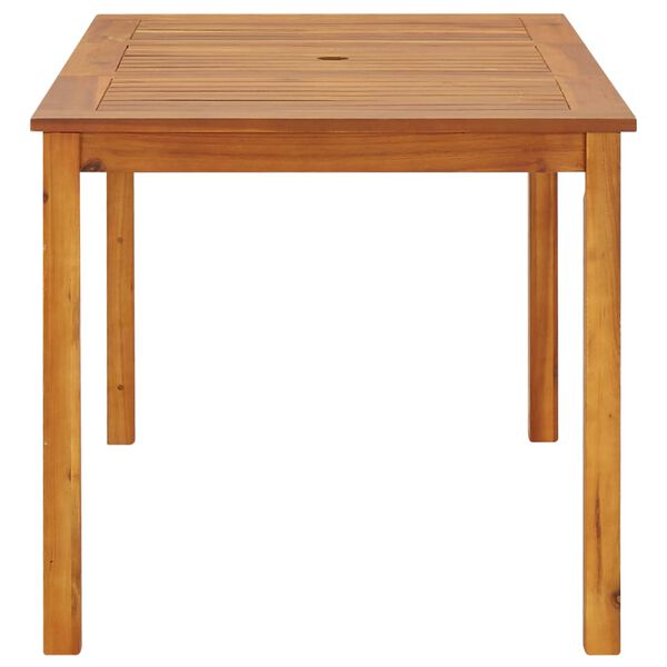 vidaXL Table de jardin 140x80x74 cm Bois d'acacia massif