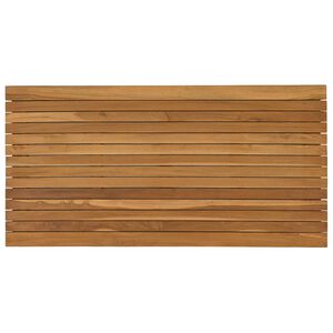 vidaXL Plateau de table 110 x 55 x 3,5 cm Rectangulaire Naturel