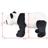 vidaXL Jouet en peluche Panda Noir et blanc XXL