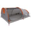 vidaXL Tente de randonn&eacute;e imperm&eacute;able 1 personne Gris et orange