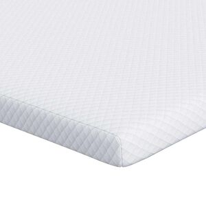 vidaXL Surmatelas en mousse &agrave; m&eacute;moire 70 x 200 cm Thick Doux Blanc