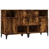 vidaXL Buffets 2 pcs ch&ecirc;ne fum&eacute; 60x35x70 cm bois d'ing&eacute;nierie