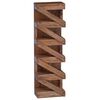 vidaXL &Eacute;tag&egrave;re Marron 24 x 14 x 80 cm Bois de Mahogany Massif