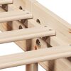 vidaXL Lit bibliothèque sans matelas 75x190 cm bois de pin massif