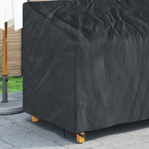vidaXL Housse de banc de jardin 175 x 85 x 65 / 94 cm Tissu Oxford 420D