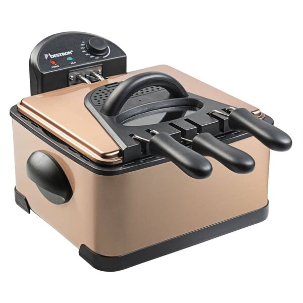 Bestron Friteuse DF402CO 4,5 L Cuivre