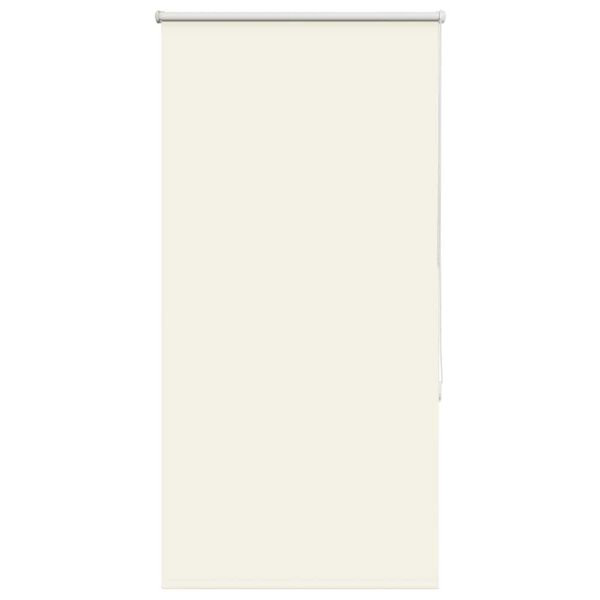 vidaXL Store enrouleur occultant blanc cass&eacute; 70x130cm largeur du tissu