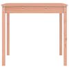 vidaXL Table de jardin 121x82,5x76 cm bois massif de douglas