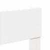 vidaXL Cadre de lit sans matelas blanc 150x200 cm bois de pin massif