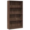 vidaXL Biblioth&egrave;que ch&ecirc;ne marron 80x24x143 cm bois d'ing&eacute;nierie