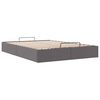 vidaXL Cadre de lit ottoman sans matelas gris 140x200 cm similicuir