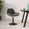 vidaXL Tabouret de bar Gris fonc&eacute; Velours