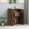 vidaXL Buffet Ch&ecirc;ne marron 60x30x75 cm Bois d'ing&eacute;nierie