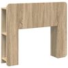 vidaXL Cabinet de T&ecirc;te de Lit Ch&ecirc;ne Sonoma Bois d'ing&eacute;nierie