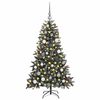 vidaXL Sapin de No&euml;l artificiel Vert 150 cm PVC, plastique et acier