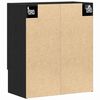 vidaXL Meuble mural Chêne noir 60 x 31 x 70 cm Bois d'ingénierie