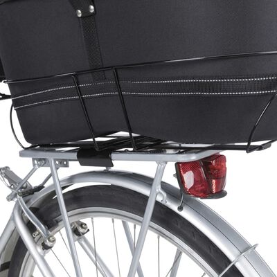 TRIXIE Panier arrière de vélo pour animaux compagnie 29x49x60 cm Noir