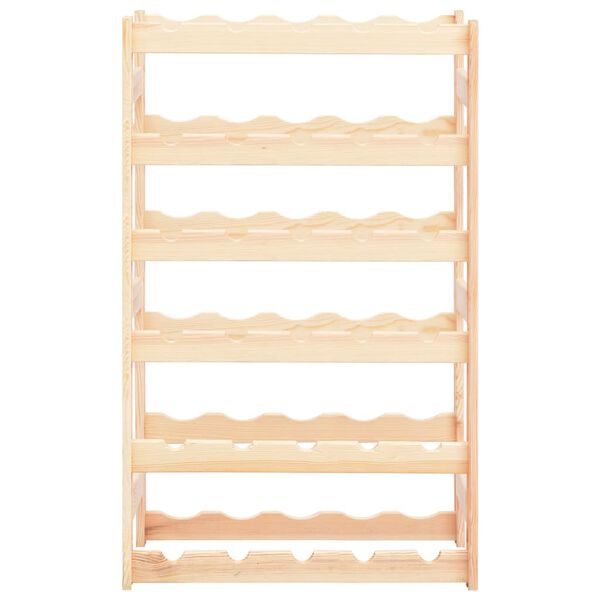 vidaXL Casier à bouteilles pour 30 bouteilles Pinède