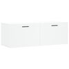 vidaXL Armoire murale blanc 100x36,5x35 cm bois d'ing&eacute;nierie
