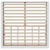vidaXL Cadre de lit Blanc 180 x 200 cm Bois de pin massif