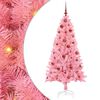 vidaXL Sapin de No&euml;l Rose 150 cm PVC