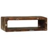 vidaXL Meuble TV 80 x 30 x 25 cm Bois massif de r&eacute;cup&eacute;ration