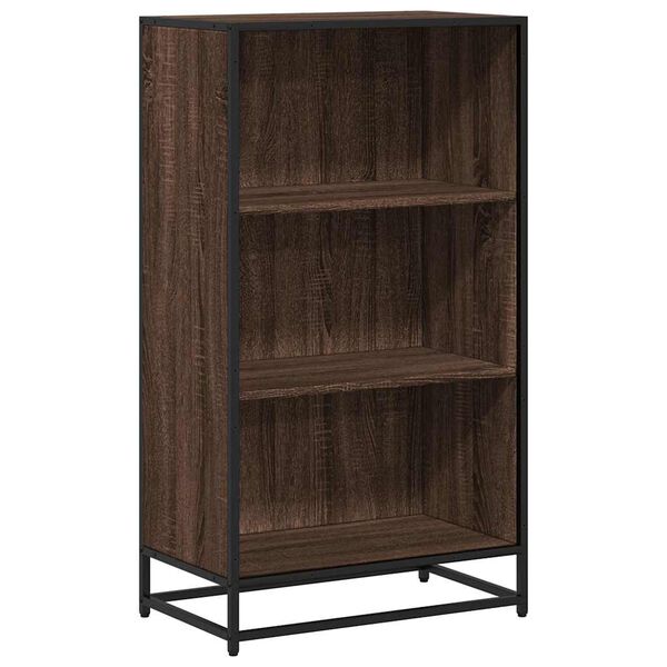vidaXL Bibliothèque chêne marron 60x35x107,5 cm bois d'ingénierie
