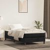vidaXL Matelas &agrave; ressorts ensach&eacute;s 100 x 210 cm Noir