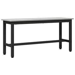 vidaXL Banc de salle &agrave; manger Gris Sonoma 100 x 32,5 x 48,5 cm
